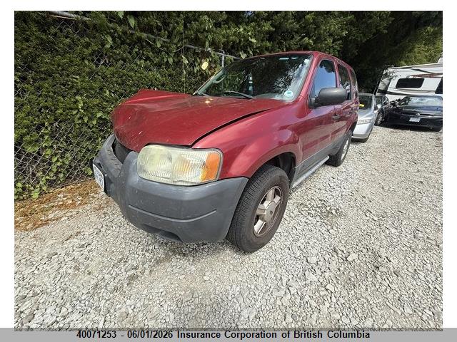 Aukcja sprzedaży 2003 Ford Escape Xls, vin: 1FMYU02B93KE13027, numer aukcji: 40071253