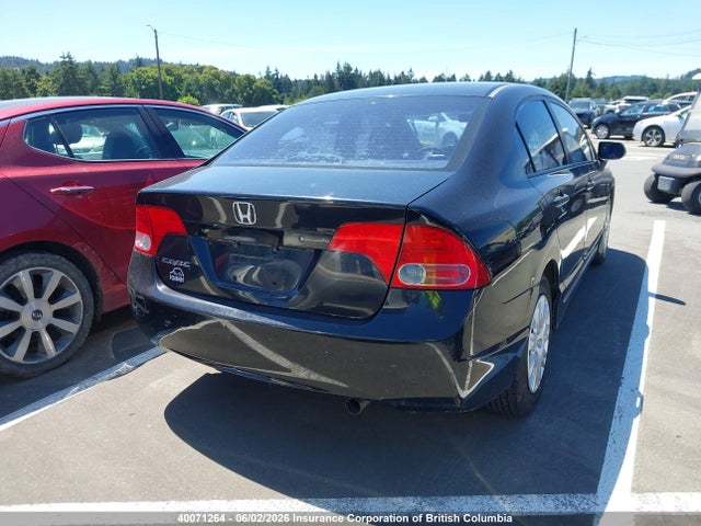40071264 :رقم المزاد ، 1HGFA163X6L804829 vin ، 2006 Honda Civic مزاد بيع