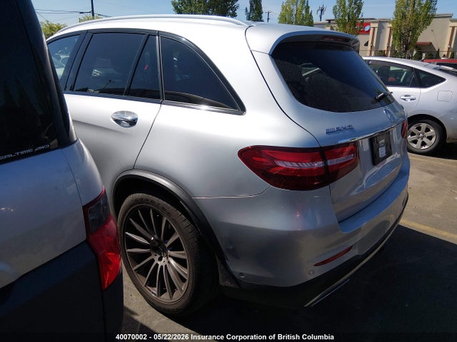 40070002 :رقم المزاد ، WDC0G6EB5HF180071 vin ، 2017 Mercedes-benz Glc 43 4matic Amg مزاد بيع