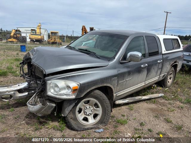 40071270 :رقم المزاد ، 1D7HU182X7J549010 vin ، 2007 Dodge Ram 1500 St/slt مزاد بيع