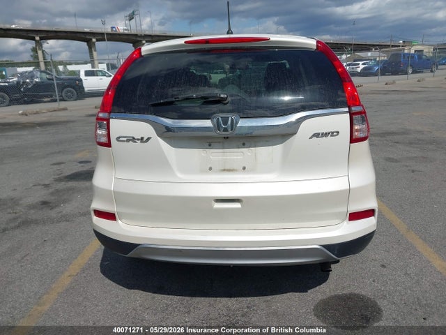 40071271 :رقم المزاد ، 2HKRM4H5XFH120337 vin ، 2015 Honda Cr-v مزاد بيع