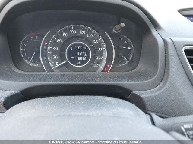 40071271 :رقم المزاد ، 2HKRM4H5XFH120337 vin ، 2015 Honda Cr-v مزاد بيع