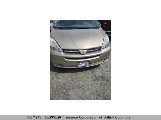 Aukcja sprzedaży 2005 Toyota Sienna Ce/le, vin: 5TDZA23C05S226677, numer aukcji: 40071275
