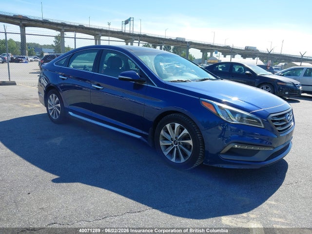 2016 Hyundai Sonata Sport Tech მანქანა იყიდება აუქციონზე, vin: 5NPE34AF3GH277911, აუქციონის ნომერი: 40071289