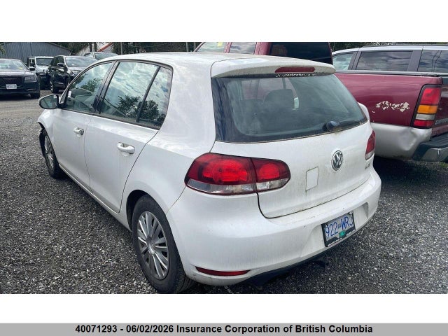 2012 Volkswagen Golf მანქანა იყიდება აუქციონზე, vin: WVWDA7AJ2CW083026, აუქციონის ნომერი: 40071293