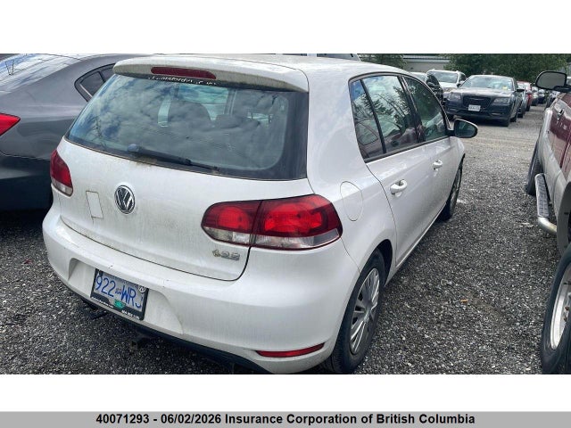 2012 Volkswagen Golf მანქანა იყიდება აუქციონზე, vin: WVWDA7AJ2CW083026, აუქციონის ნომერი: 40071293