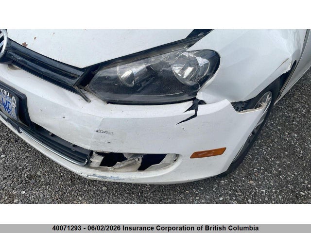2012 Volkswagen Golf მანქანა იყიდება აუქციონზე, vin: WVWDA7AJ2CW083026, აუქციონის ნომერი: 40071293