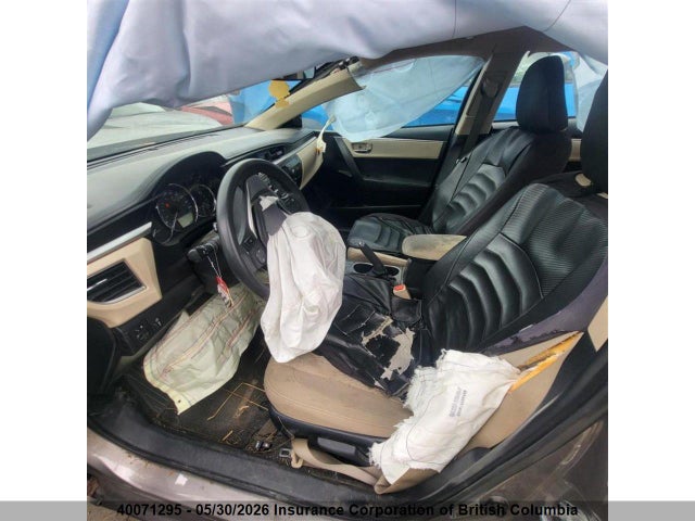 2014 Toyota Corolla L/le/le Pls/prm/s/s Pls მანქანა იყიდება აუქციონზე, vin: 2T1BURHE9EC158142, აუქციონის ნომერი: 40071295