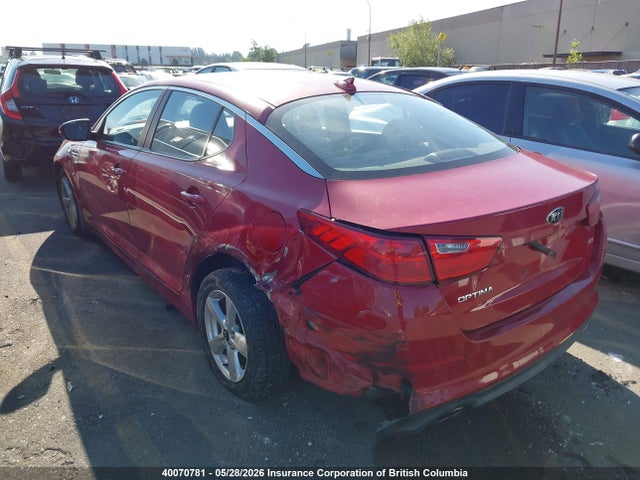 Продажа на аукционе авто 2014 Kia Optima Lx, vin: KNAGM4A79E5486305, номер лота: 40070781