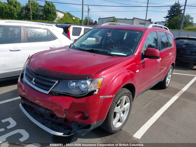 2008 Mitsubishi Outlander Xls მანქანა იყიდება აუქციონზე, vin: JA4MT41X08Z602717, აუქციონის ნომერი: 40069591