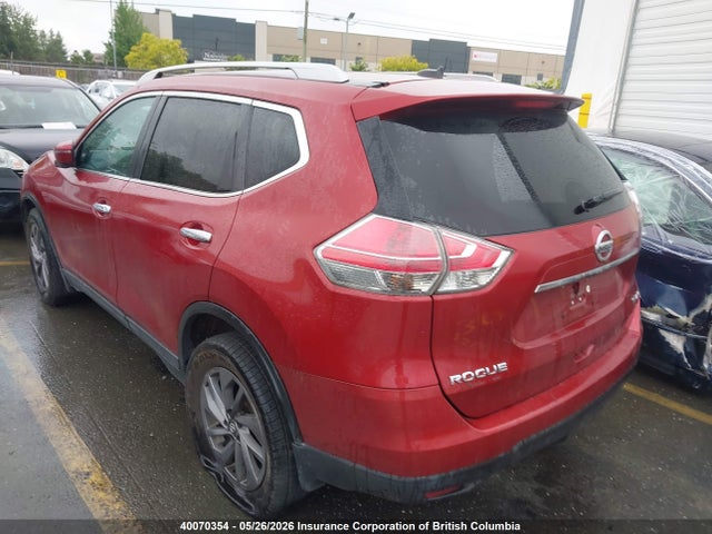Продажа на аукционе авто 2016 Nissan Rogue S/sl/sv, vin: 5N1AT2MV6GC858090, номер лота: 40070354