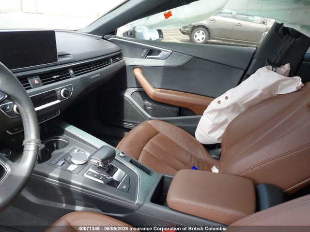 40071346 :رقم المزاد ، WAUBNCF5XJA048936 vin ، 2018 Audi A5 مزاد بيع