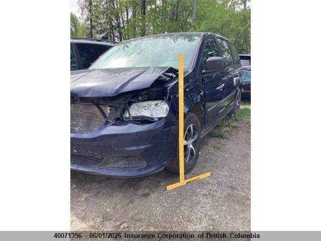 40071356 :رقم المزاد ، 2C4RDGBG0DR548395 vin ، 2013 Dodge Grand Caravan Se مزاد بيع