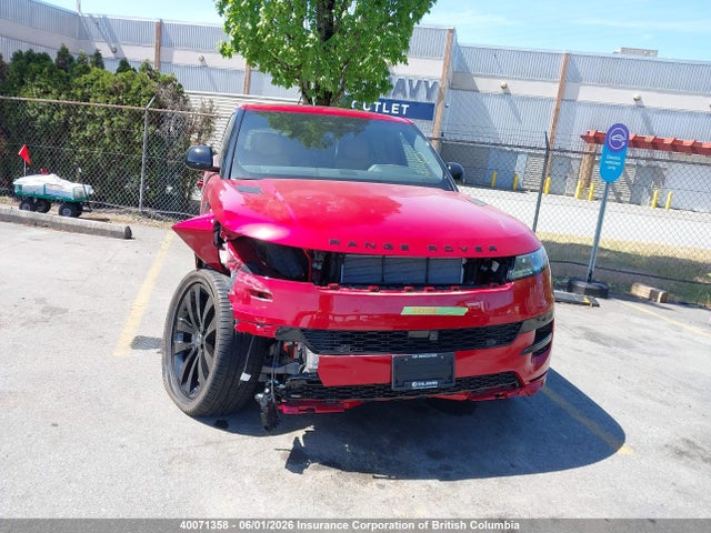 40071358 :رقم المزاد ، SAL1L9FU4SA489261 vin ، 2025 Land Rover Range Rover Sport Dynamic Se مزاد بيع