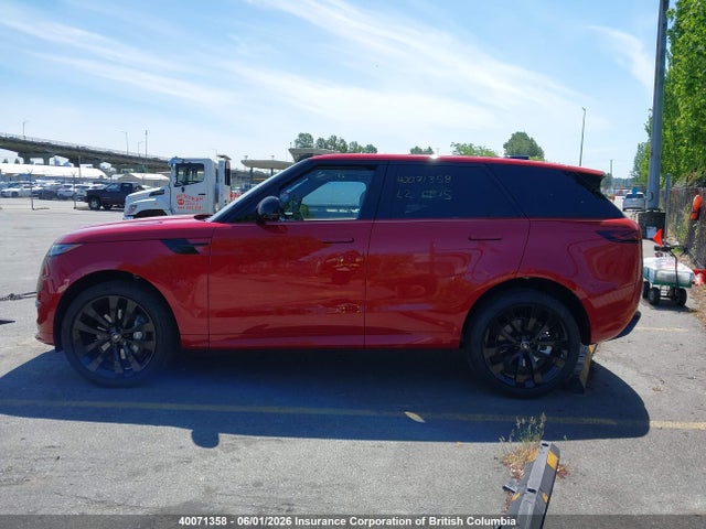 40071358 :رقم المزاد ، SAL1L9FU4SA489261 vin ، 2025 Land Rover Range Rover Sport Dynamic Se مزاد بيع