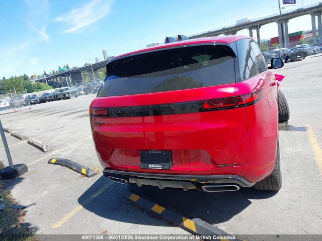 40071358 :رقم المزاد ، SAL1L9FU4SA489261 vin ، 2025 Land Rover Range Rover Sport Dynamic Se مزاد بيع