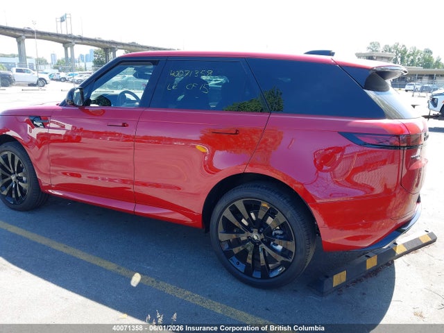 40071358 :رقم المزاد ، SAL1L9FU4SA489261 vin ، 2025 Land Rover Range Rover Sport Dynamic Se مزاد بيع