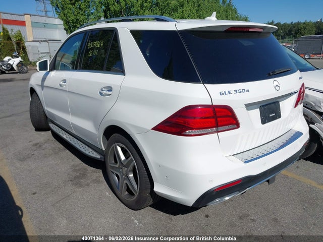 Продаж на аукціоні авто 2016 Mercedes-benz Gle 350d 4matic, vin: 4JGDA2EB2GA758491, номер лоту: 40071364