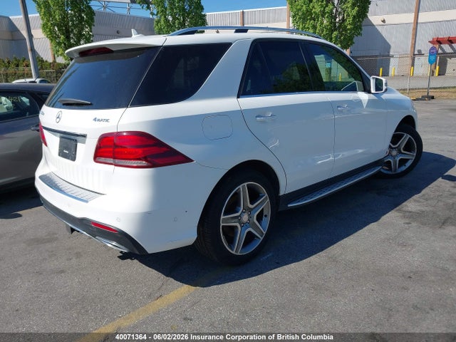 Продаж на аукціоні авто 2016 Mercedes-benz Gle 350d 4matic, vin: 4JGDA2EB2GA758491, номер лоту: 40071364