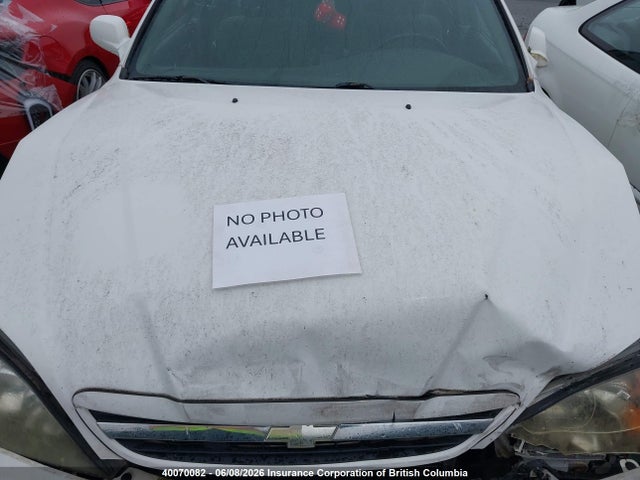Aukcja sprzedaży 2005 Chevrolet Epica Ls, vin: KL1VB59L75B146389, numer aukcji: 40070082