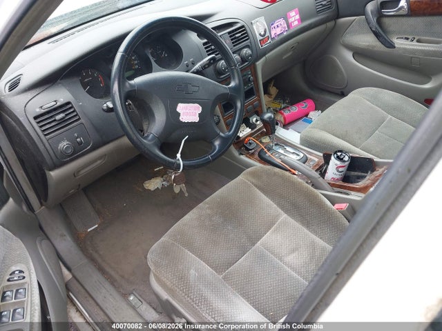 Aukcja sprzedaży 2005 Chevrolet Epica Ls, vin: KL1VB59L75B146389, numer aukcji: 40070082