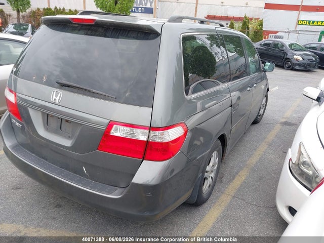2007 Honda Odyssey Exl მანქანა იყიდება აუქციონზე, vin: 5FNRL38777B503277, აუქციონის ნომერი: 40071388