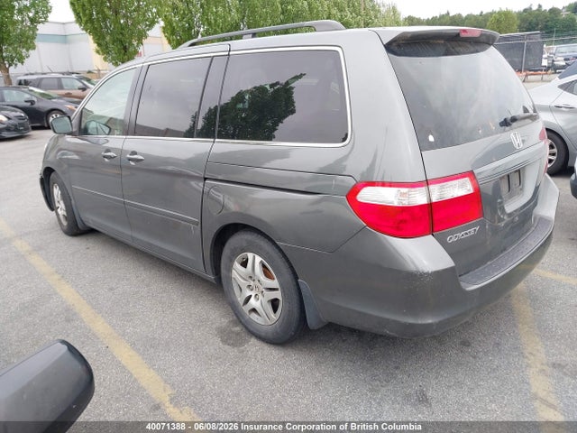 2007 Honda Odyssey Exl მანქანა იყიდება აუქციონზე, vin: 5FNRL38777B503277, აუქციონის ნომერი: 40071388