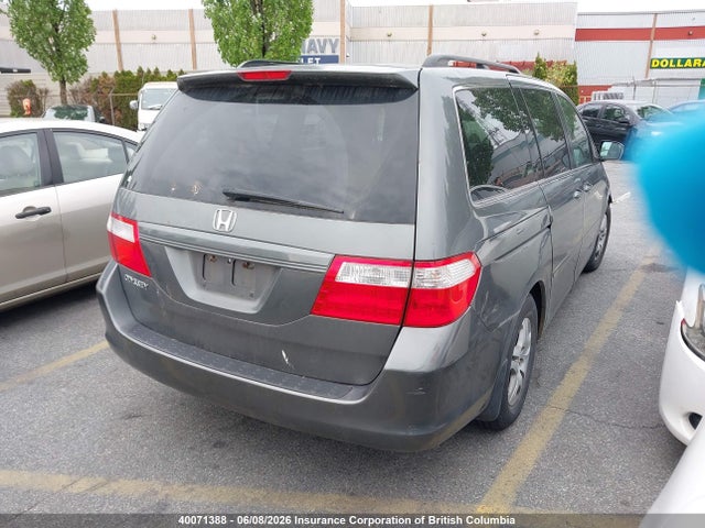 2007 Honda Odyssey Exl მანქანა იყიდება აუქციონზე, vin: 5FNRL38777B503277, აუქციონის ნომერი: 40071388