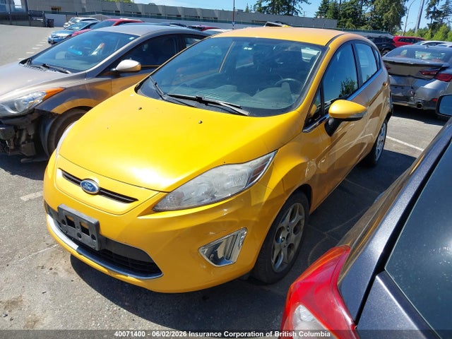 Продажа на аукционе авто 2011 Ford Fiesta Ses, vin: 3FADP4FJ1BM181815, номер лота: 40071400