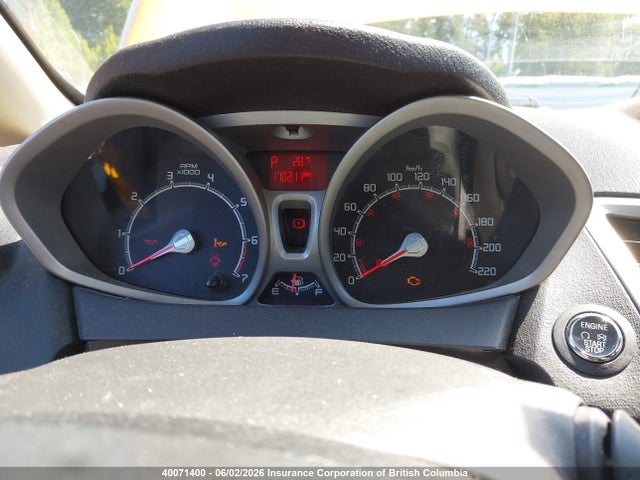 Продажа на аукционе авто 2011 Ford Fiesta Ses, vin: 3FADP4FJ1BM181815, номер лота: 40071400