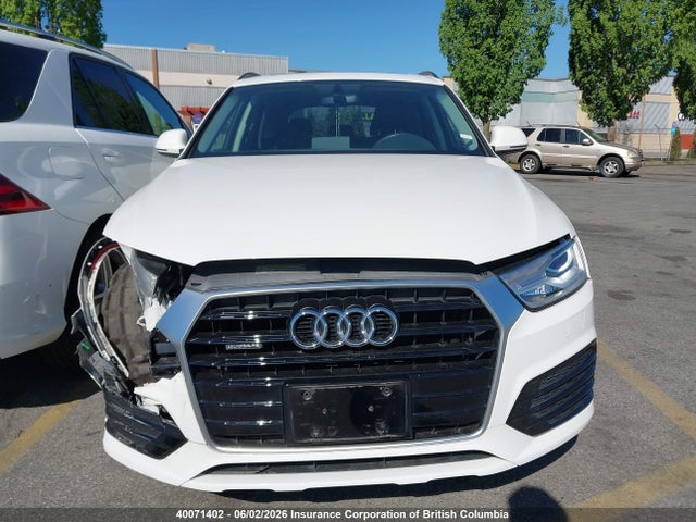 Продажа на аукционе авто 2018 Audi Q3, vin: WA1ECCFS8JR000018, номер лота: 40071402