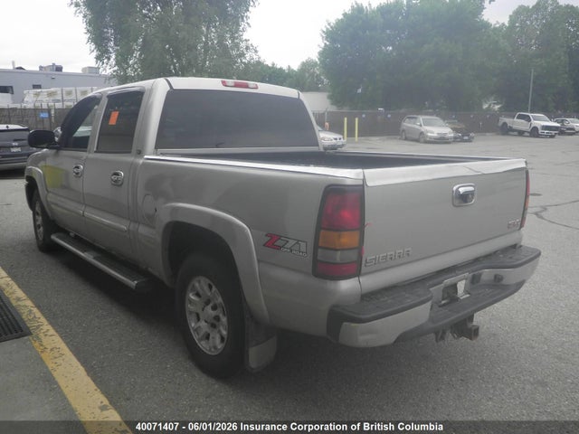 2006 Gmc New Sierra K1500 მანქანა იყიდება აუქციონზე, vin: 2GTEK13T961124194, აუქციონის ნომერი: 40071407