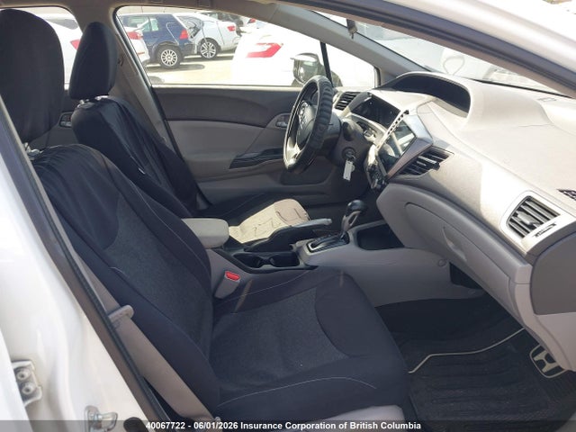 40067722 :رقم المزاد ، 2HGFB2F45CH062876 vin ، 2012 Honda Civic Lx مزاد بيع