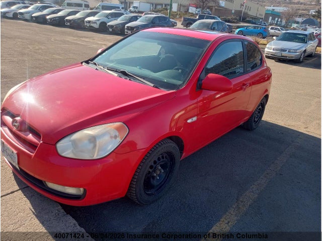 Aukcja sprzedaży 2007 Hyundai Accent Gs, vin: KMHCN35C27U015309, numer aukcji: 40071424