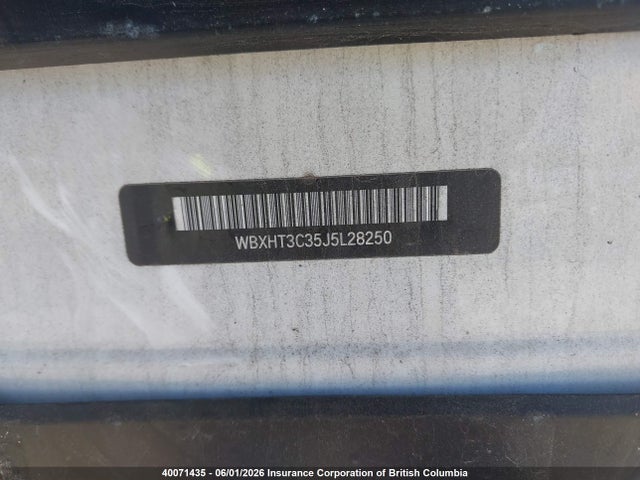40071435 :رقم المزاد ، WBXHT3C35J5L28250 vin ، 2018 Bmw X1 مزاد بيع