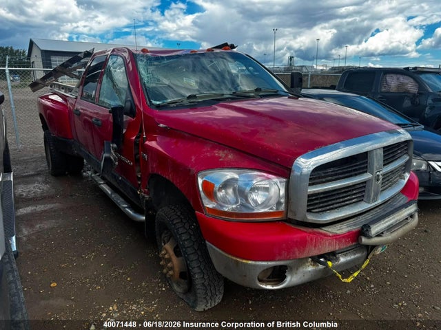 2006 Dodge Ram 3500 St/slt მანქანა იყიდება აუქციონზე, vin: 3D7MX48D96G245725, აუქციონის ნომერი: 40071448