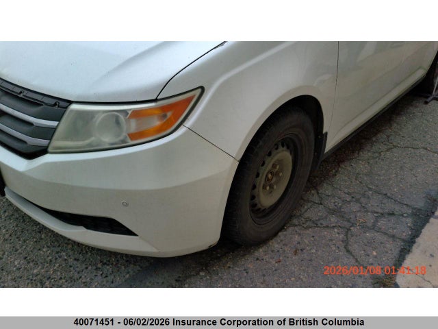 Продаж на аукціоні авто 2012 Honda Odyssey Exl, vin: 5FNRL5H64CB505307, номер лоту: 40071451