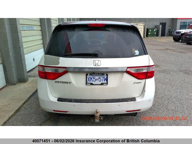 Продаж на аукціоні авто 2012 Honda Odyssey Exl, vin: 5FNRL5H64CB505307, номер лоту: 40071451
