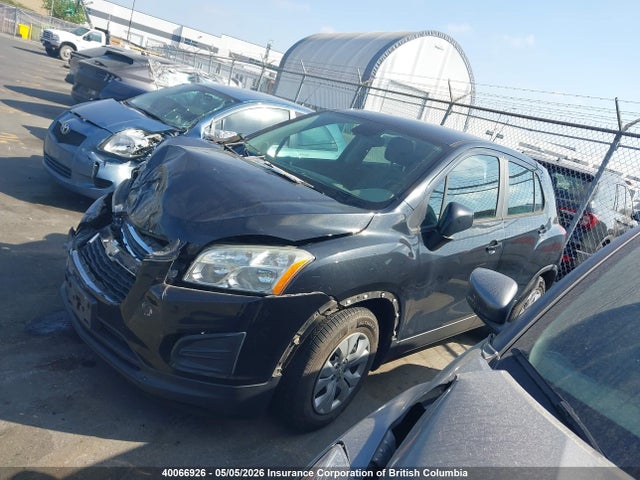 Продажа на аукционе авто 2015 Chevrolet Trax Ls, vin: 3GNCJKSB5FL211380, номер лота: 40066926