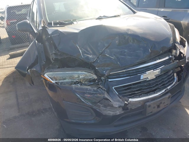 Продажа на аукционе авто 2015 Chevrolet Trax Ls, vin: 3GNCJKSB5FL211380, номер лота: 40066926