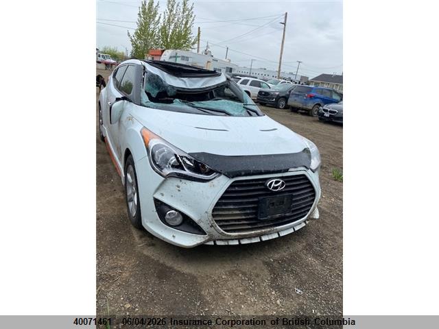 Aukcja sprzedaży 2013 Hyundai Veloster Turbo, vin: KMHTC6AE1DU127206, numer aukcji: 40071461