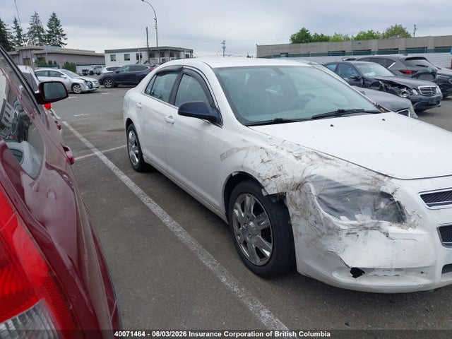 2012 Chevrolet Malibu Ls მანქანა იყიდება აუქციონზე, vin: 1G1ZB5EU6CF129509, აუქციონის ნომერი: 40071464