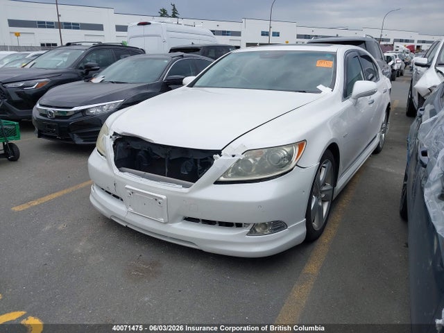 Продажа на аукционе авто 2007 Lexus Ls 460, vin: USF405055633, номер лота: 40071475