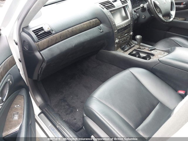 Продажа на аукционе авто 2007 Lexus Ls 460, vin: USF405055633, номер лота: 40071475