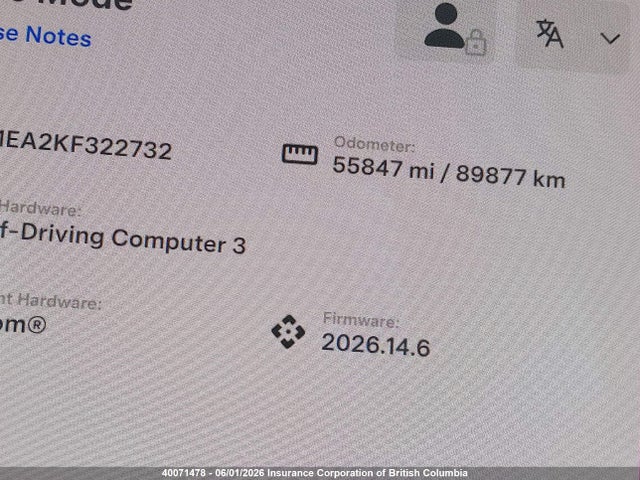 Aukcja sprzedaży 2019 Tesla Model 3, vin: 5YJ3E1EA2KF322732, numer aukcji: 40071478