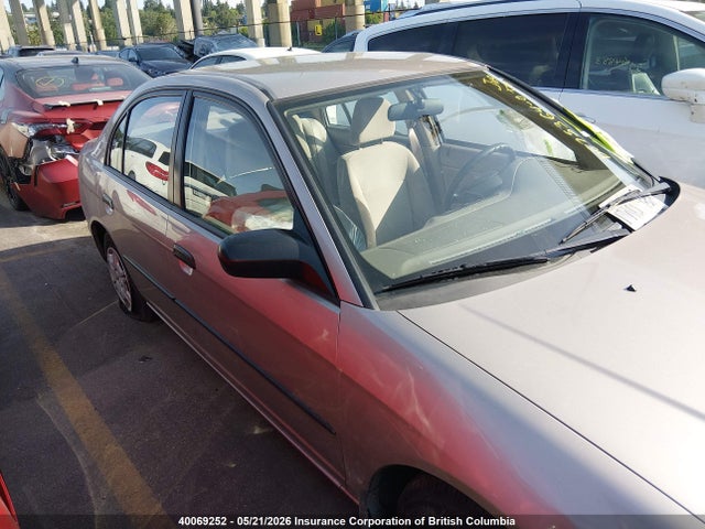 Продажа на аукционе авто 2001 Honda Civic Dx, vin: 2HGES163X1H934804, номер лота: 40069252