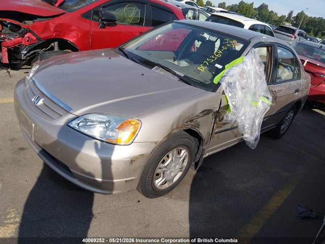 Продажа на аукционе авто 2001 Honda Civic Dx, vin: 2HGES163X1H934804, номер лота: 40069252