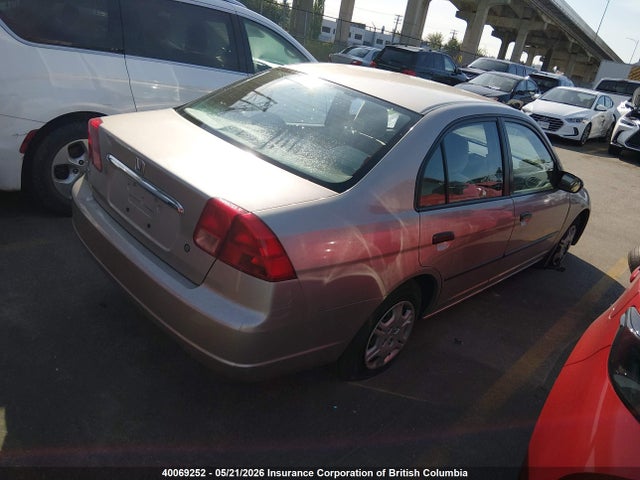 Продажа на аукционе авто 2001 Honda Civic Dx, vin: 2HGES163X1H934804, номер лота: 40069252