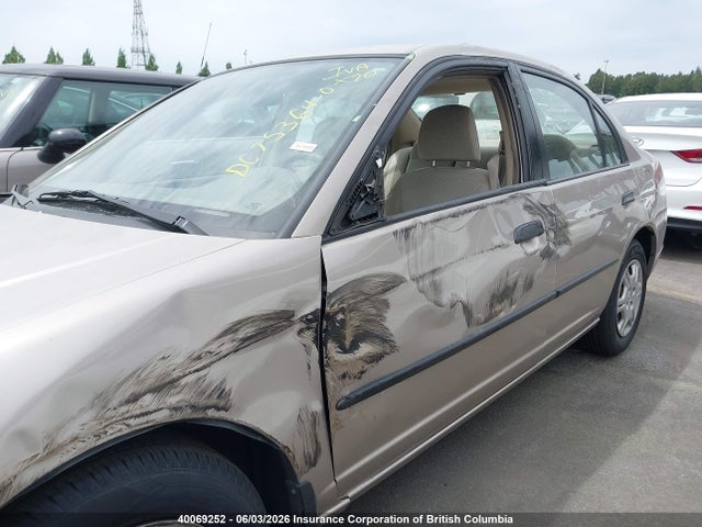 Продажа на аукционе авто 2001 Honda Civic Dx, vin: 2HGES163X1H934804, номер лота: 40069252