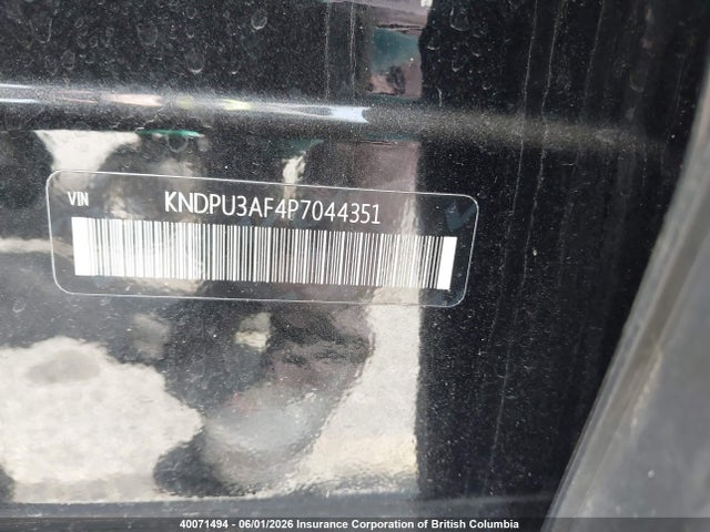 40071494 :رقم المزاد ، KNDPU3AF4P7044351 vin ، 2023 Kia Sportage Lx مزاد بيع